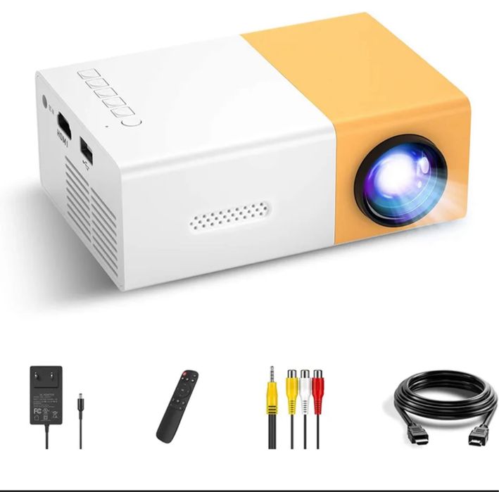 Mini projector led yg 300 (novos/selados)
