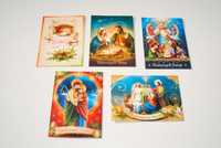 Pocztówka kartka Boże Narodzenie święta 5 sztuk