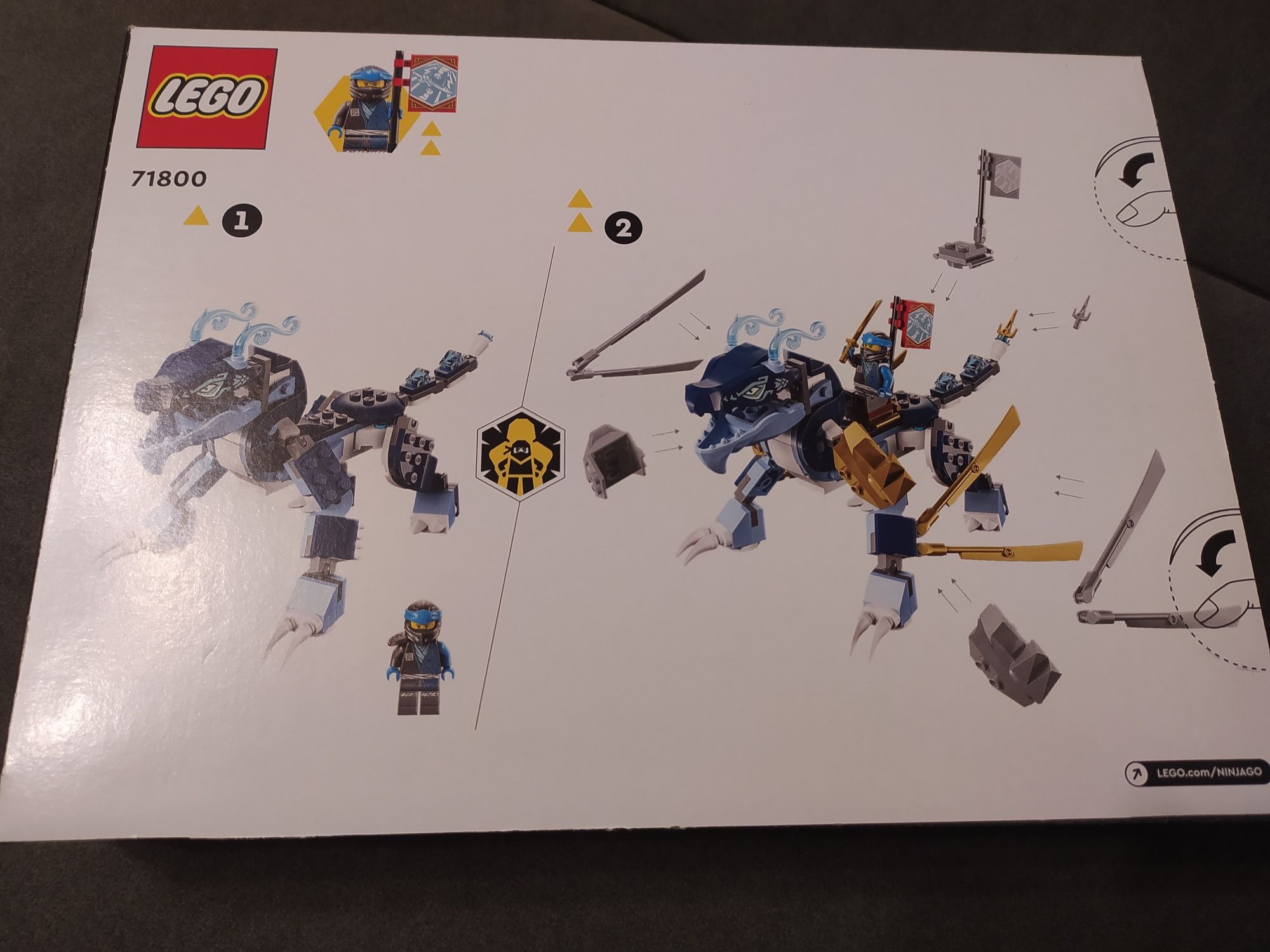 LEGO 71800 Ninjago - Smok wodny Nyi EVO