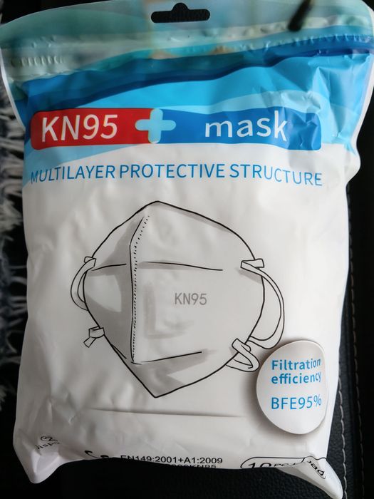 Maseczka Maska KN95 - 9 szt.