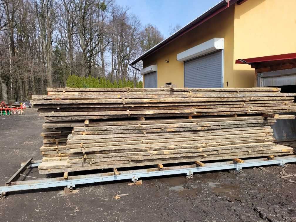 Jesion Dąb tarcica 50mm po suszarni
