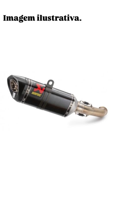 Ponteira de escape akaprovic NOVA ktm duke125/390