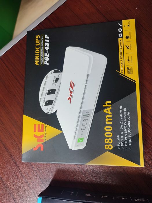ДБЖ MIni Ups для роутерів/комутаторів/PON/POE-431P SKE POE-431P/L 5/7.