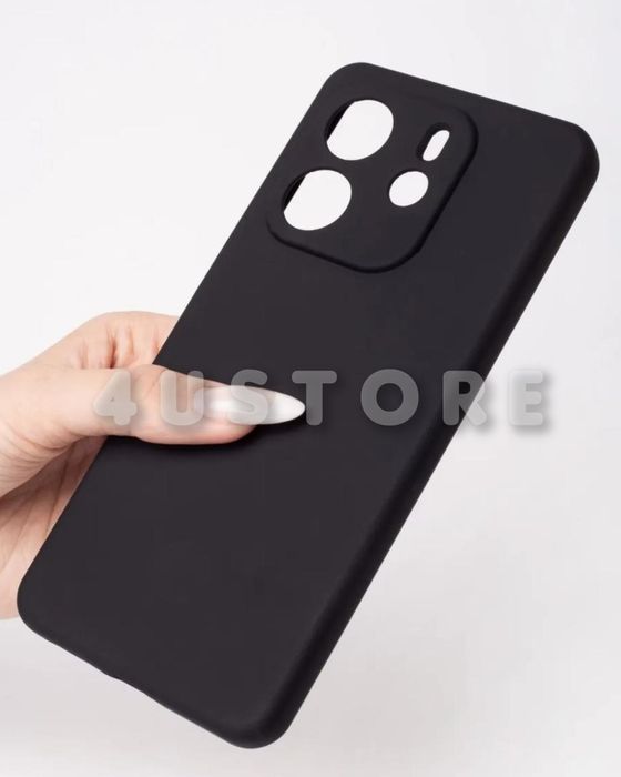 Чехол Silicone Case на Xiaomi Redmi Note 14 4G софт тач Чохол Силікон