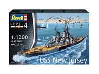 Model do sklejania STATEK 1/1200 USS NEW JERSEY Revell 05183