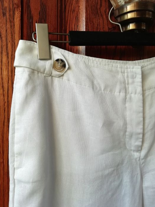 Брючки льняные 46-48р