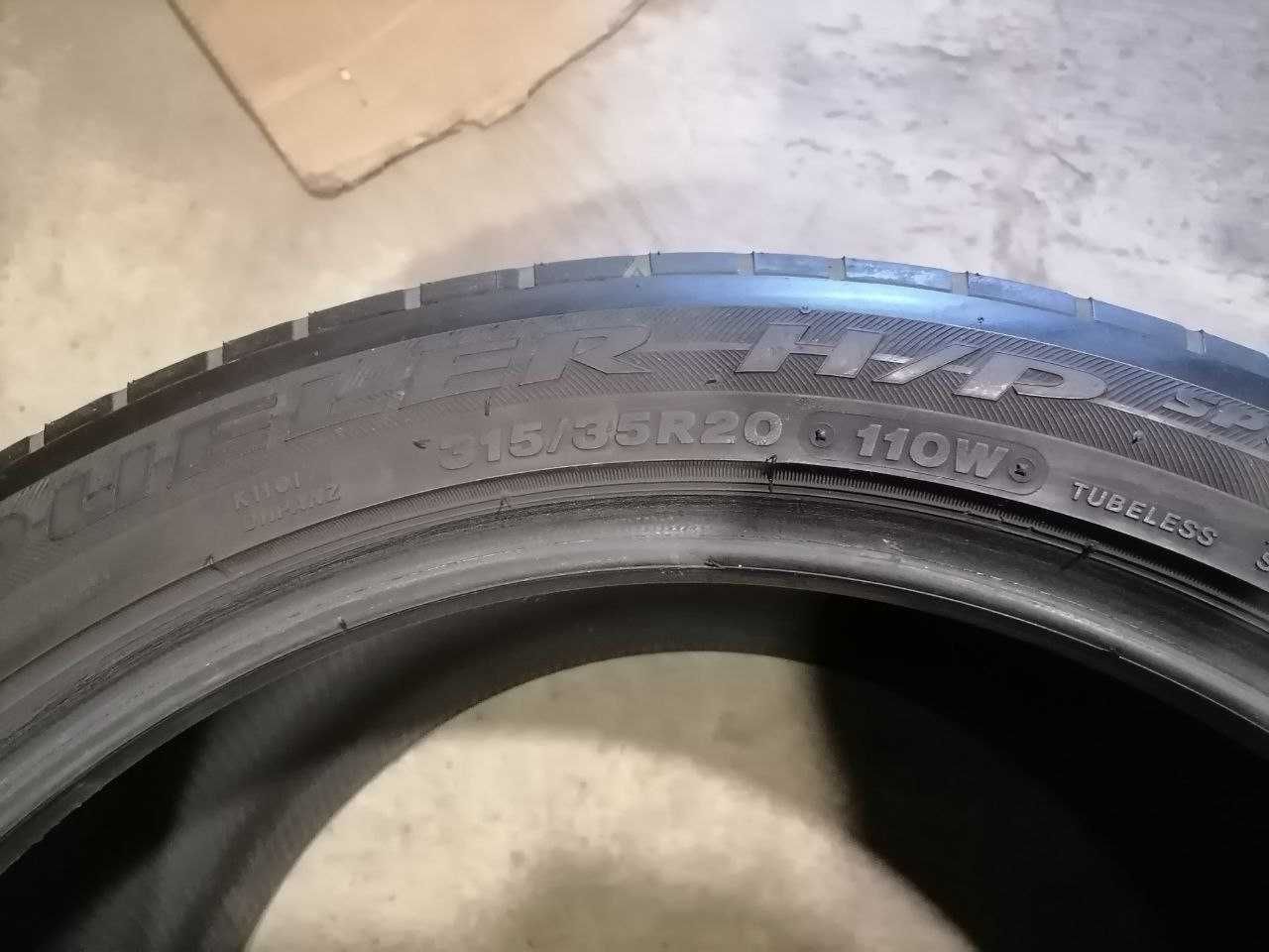 Шина лето R20 Bridgestone 315 35 20 одиночка