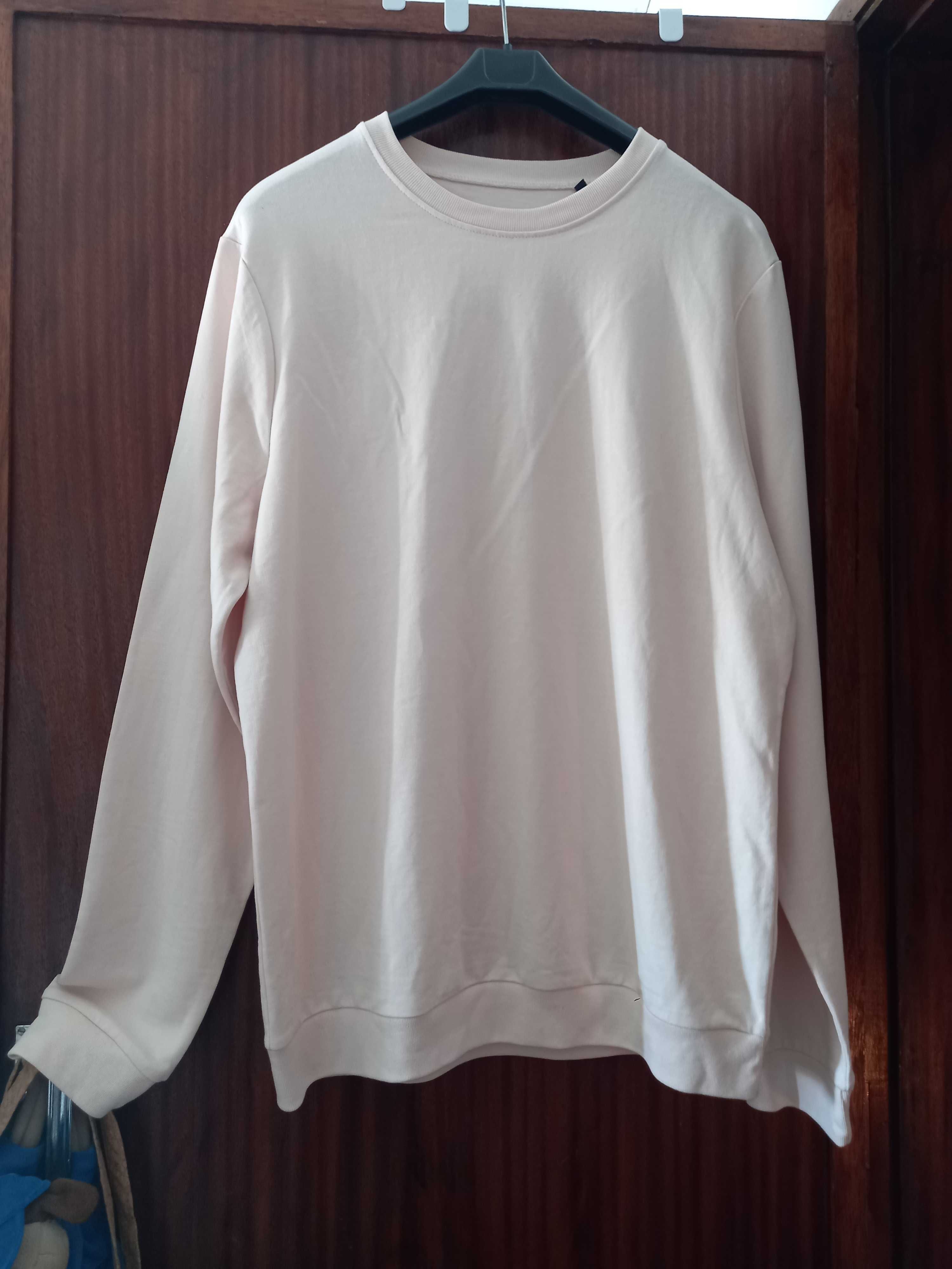 Camisola rosa bebé oversized - L - B&C