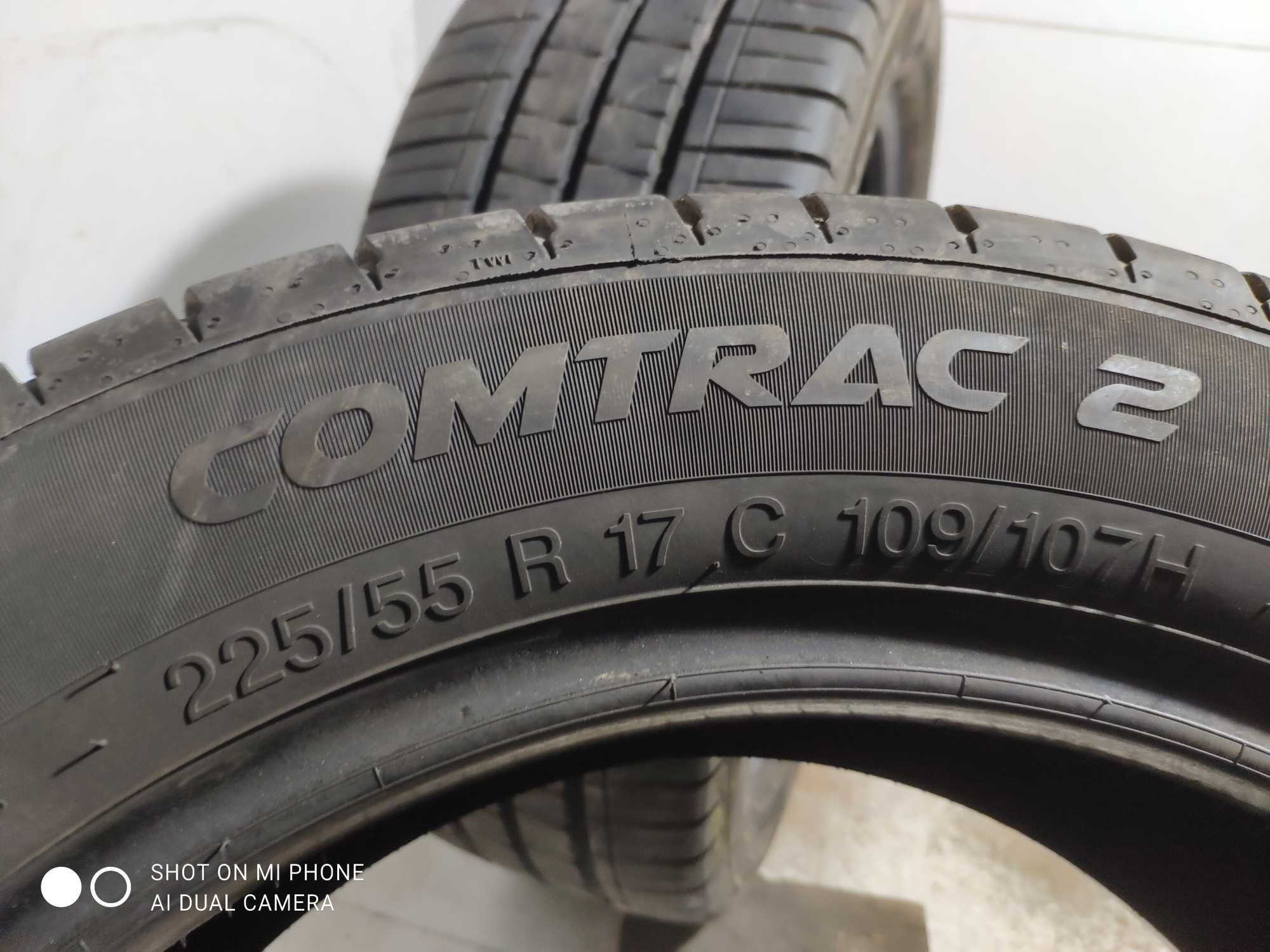 Opona Opony 225/55R17C 109/107H VREDESTEIN COMTRAC 2 lato para szt bus