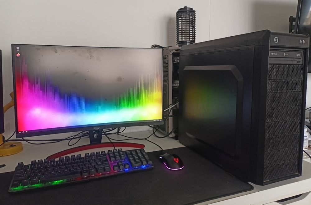 Mocny Komputer Do Gier i Nauki –GTX 1050Ti, i5, SSD+HDD 750GB, 8GB RAM