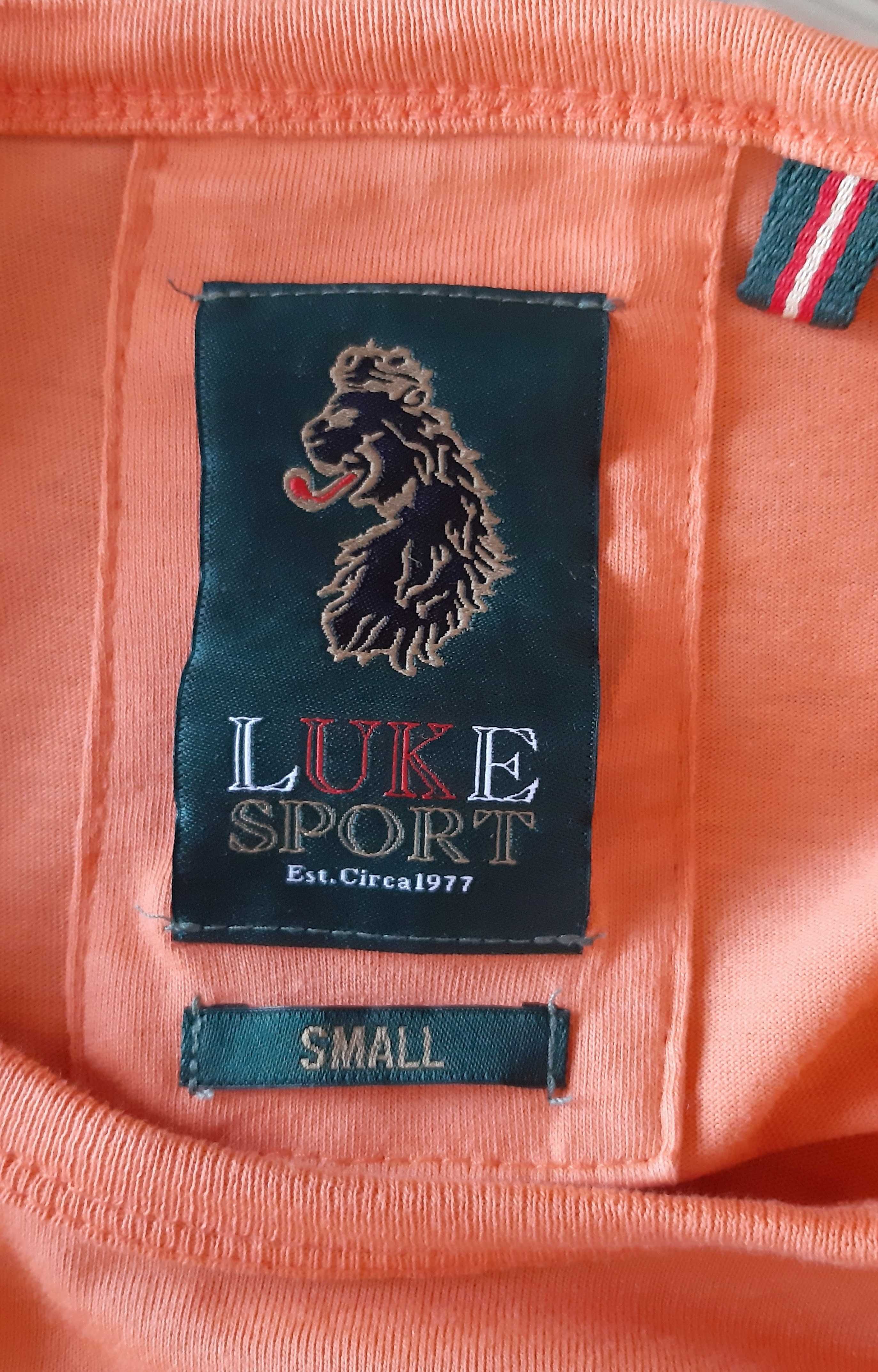 Pomarańczowy T-shirt Luke