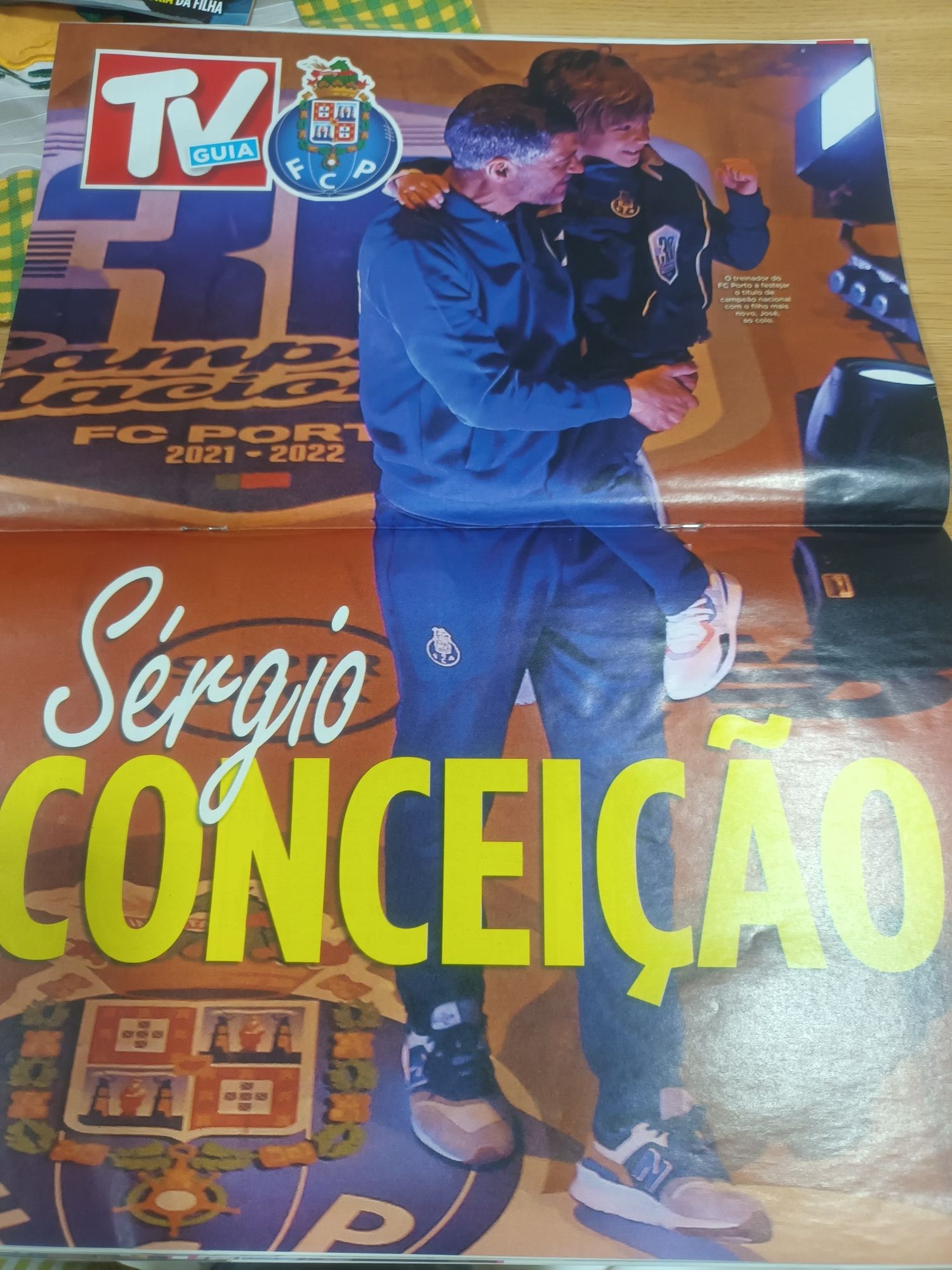 Poster do treinador Sérgio Conceição