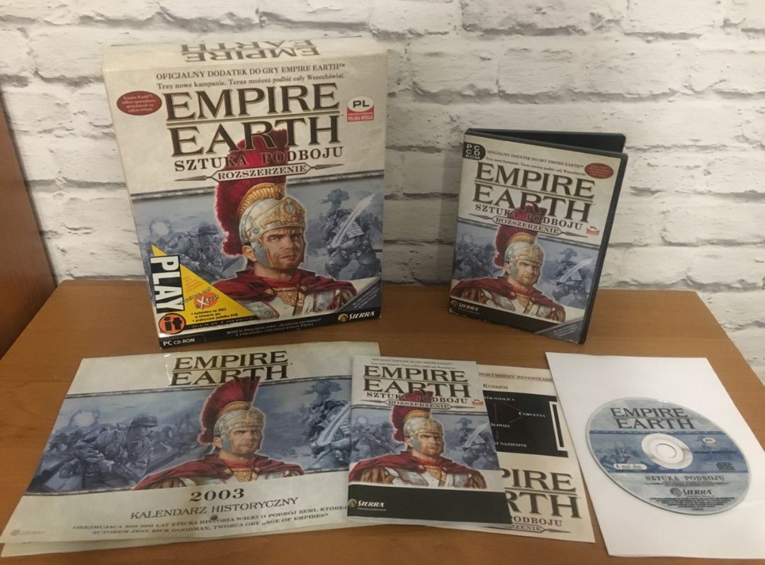 Empire Earth: Sztuka Podboju. PC PL BIG BOX Kolekcjoner