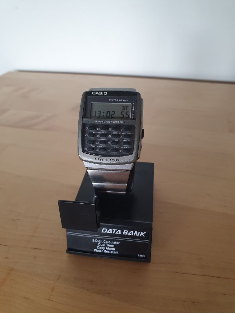 Zegarek Casio Data bank calculator CA-506-1D VINTAGE
CASIO
DATA BANK C
