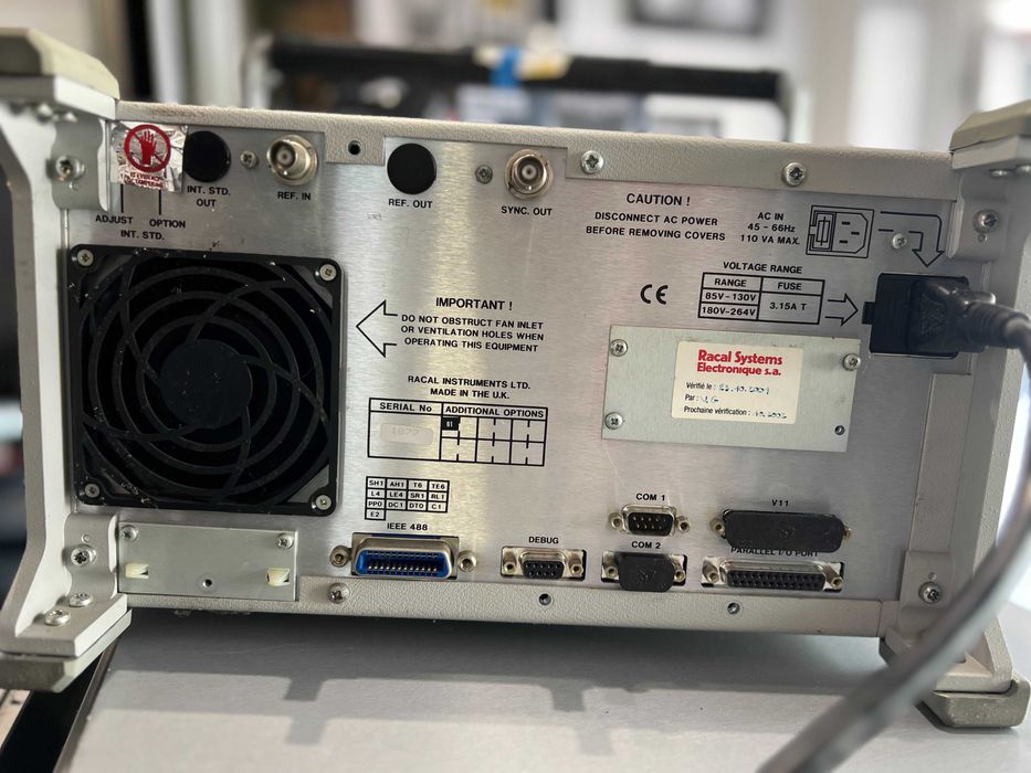 RACAL INSTRUMENTS 6103 Cyfrowy Tester Radio Komunikacji