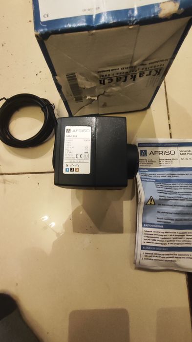 Siłownik zaworu trój,lub czterodrogowego Afriso ARM 343 ProClick