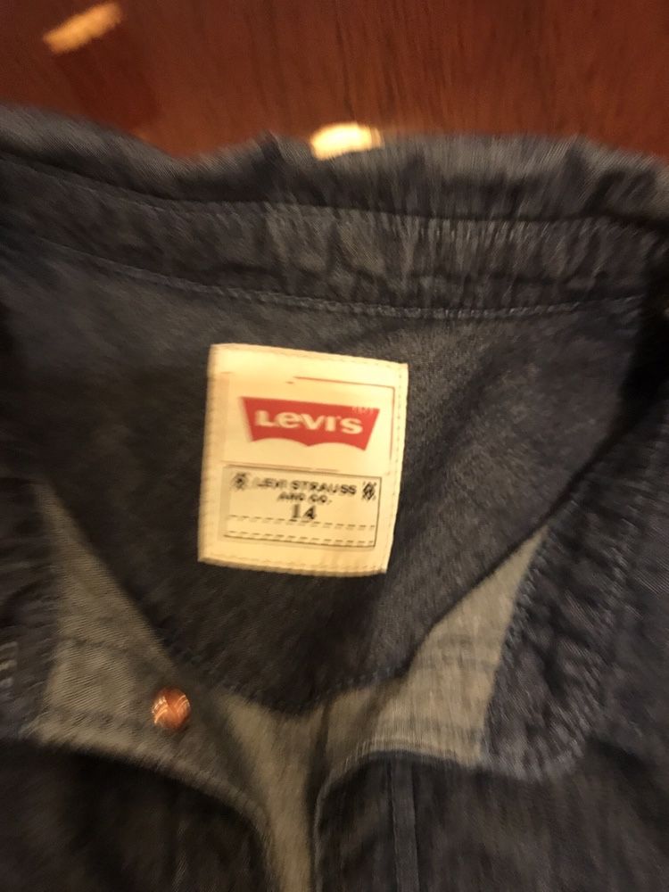 Camisa ganga levis  azul