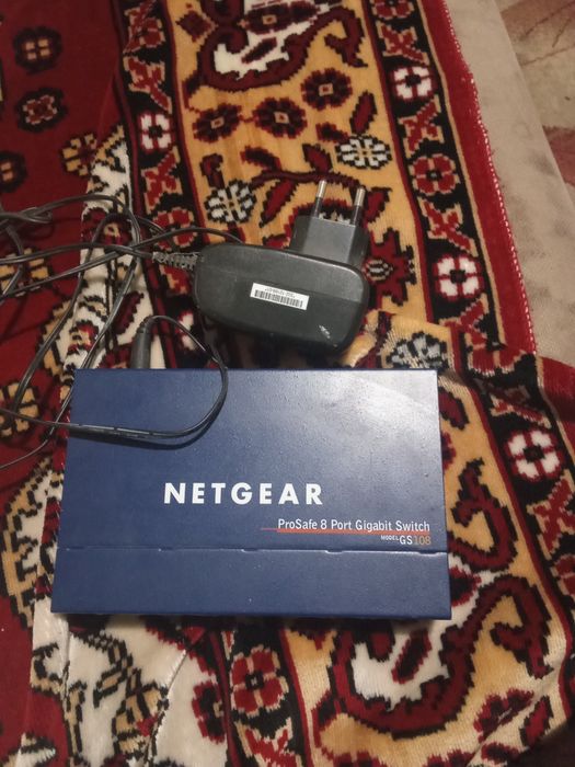 Netgear GS108 — Коммутатор неуправляемый Gigabit Ethernet