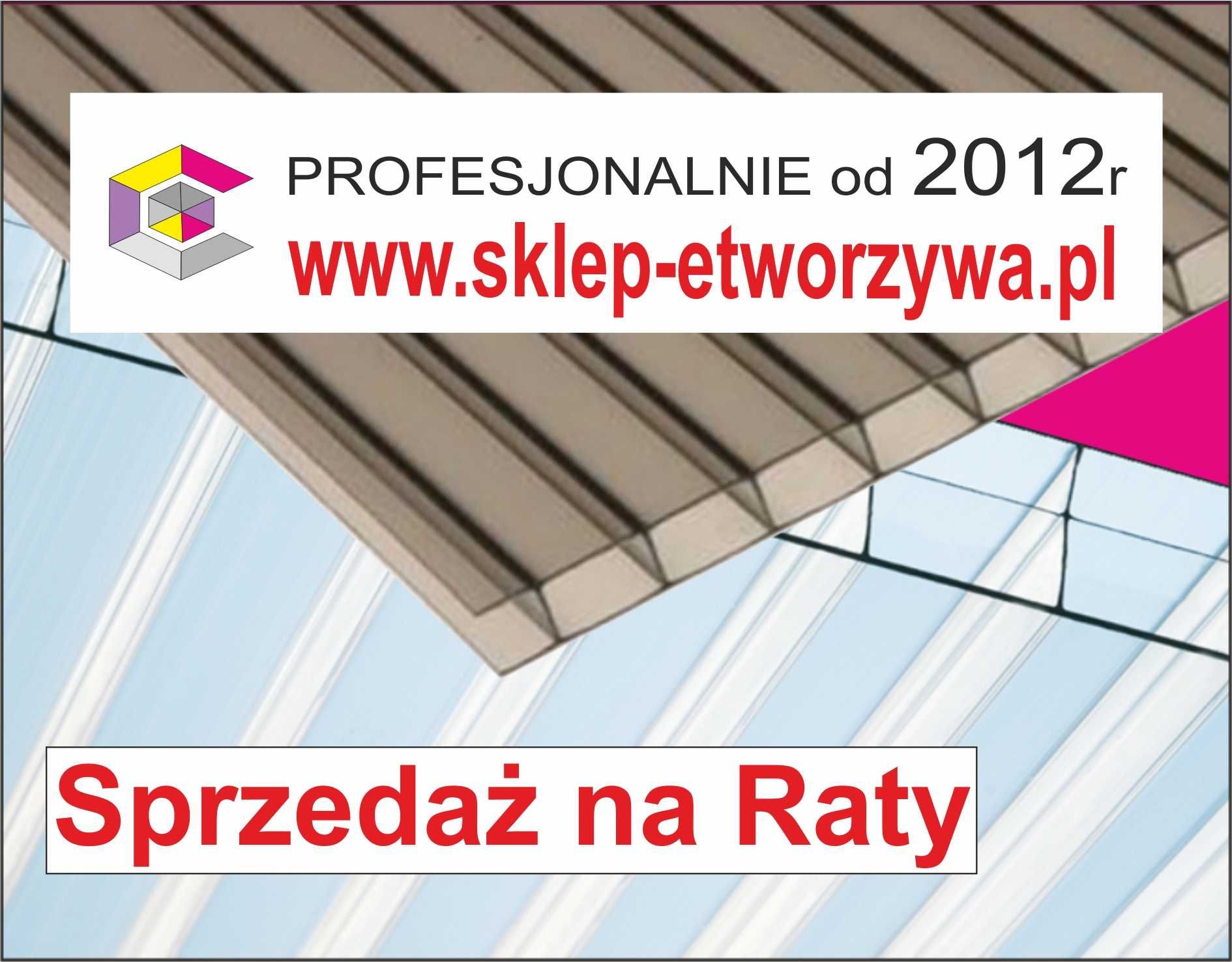 Poliwęglan komorowy Lity płyty dach taras pergola 4,6,8,10,16,20,25,32