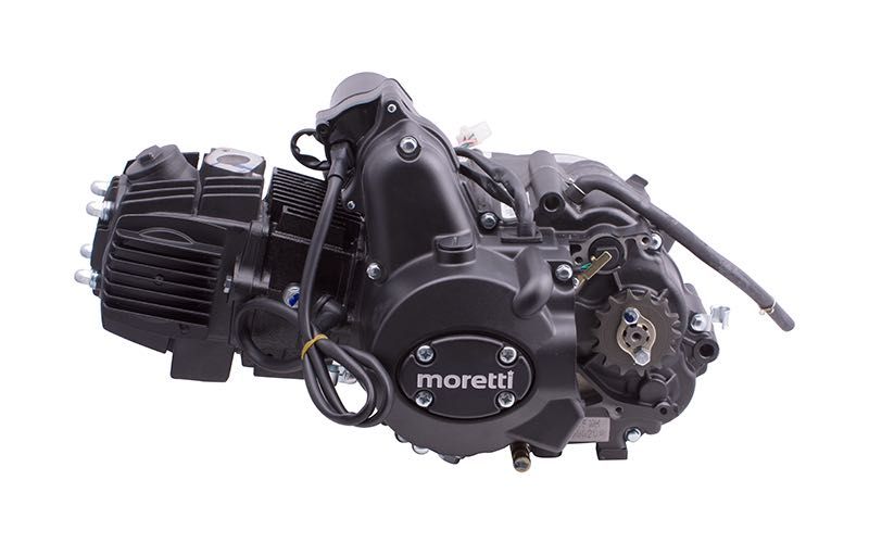 Silnik Moretti poziomy 152FMI ,125cc 4T, 4-biegowy, Junak, Zipp, Romet