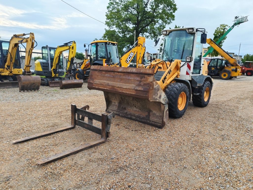 Ładowarka Liebherr L506 stereo łyżka otwierana i widły nie cat Volvo