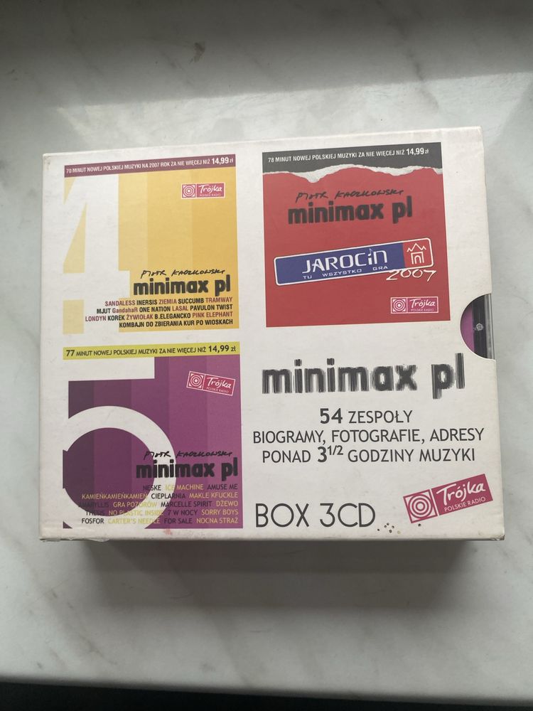 Płyty CD Składanka 3szt. Minimax