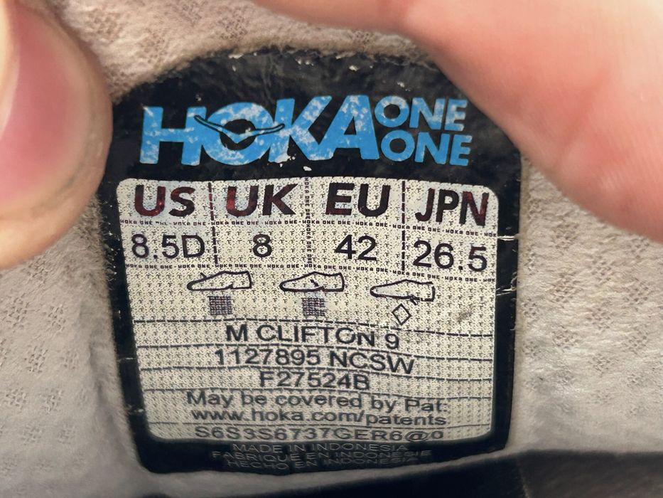 Оригінал! Кросівки Hoka Clifton 9 42 розмір М05430