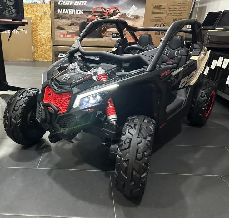 Can am x3 elétrico crianca 4 motores 24v original