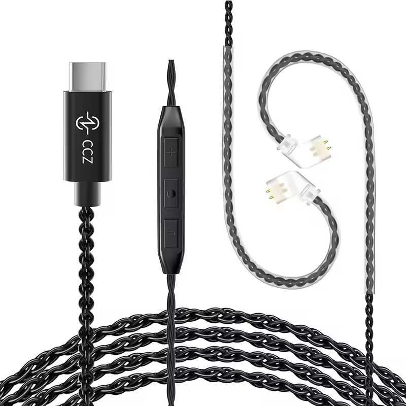 ⇒ Кабель CCZ QDC 2 pin 0.78 type-c