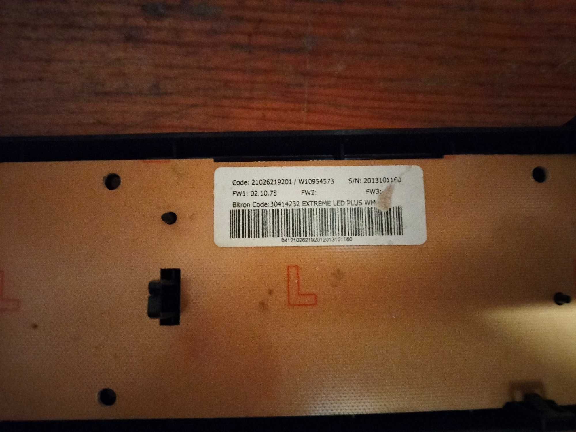 Moduł sterujący panel przyciski W109.545.73 210.262.192.01 programator