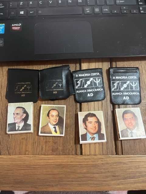 Coleção carteiras fósforos CDS