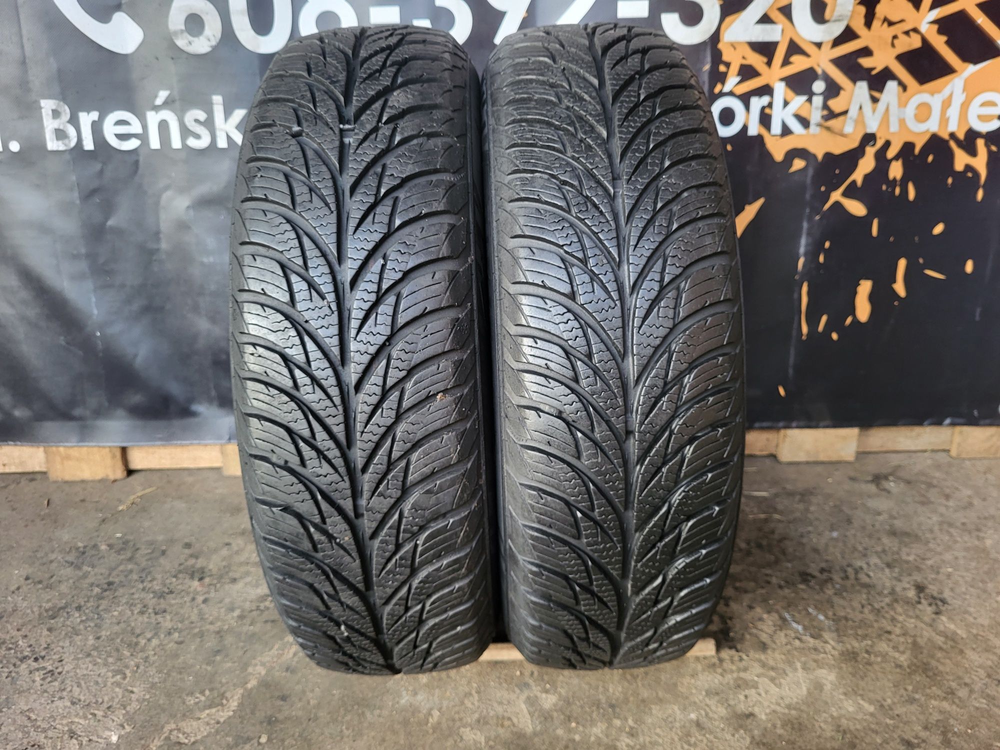 Opony wielosezonowe 155/65/14 Matador 19rok 6mm