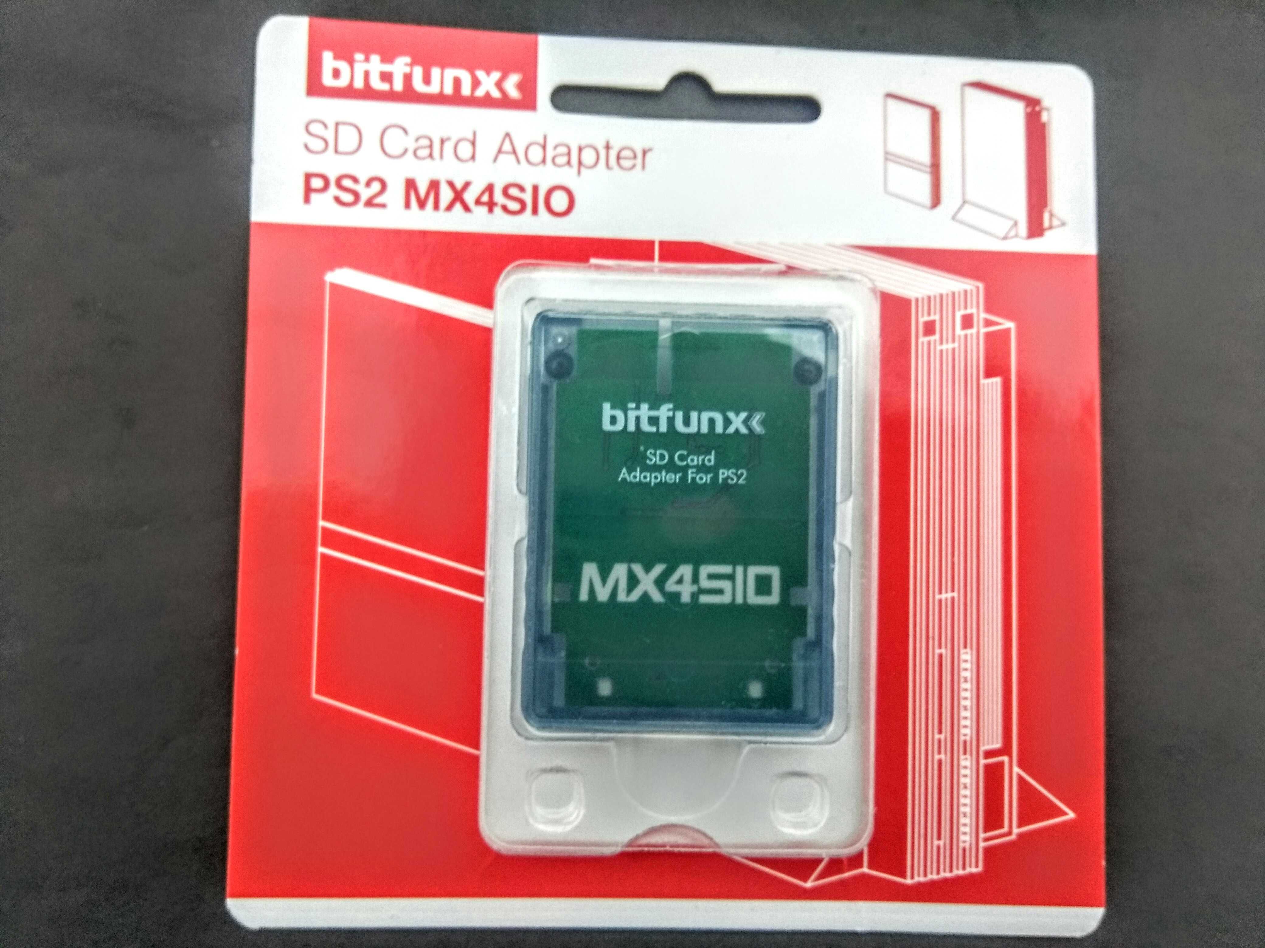 Mx4Sio карта для ps2/пс2(для 2-ой соньки) адаптер под micro sd карту