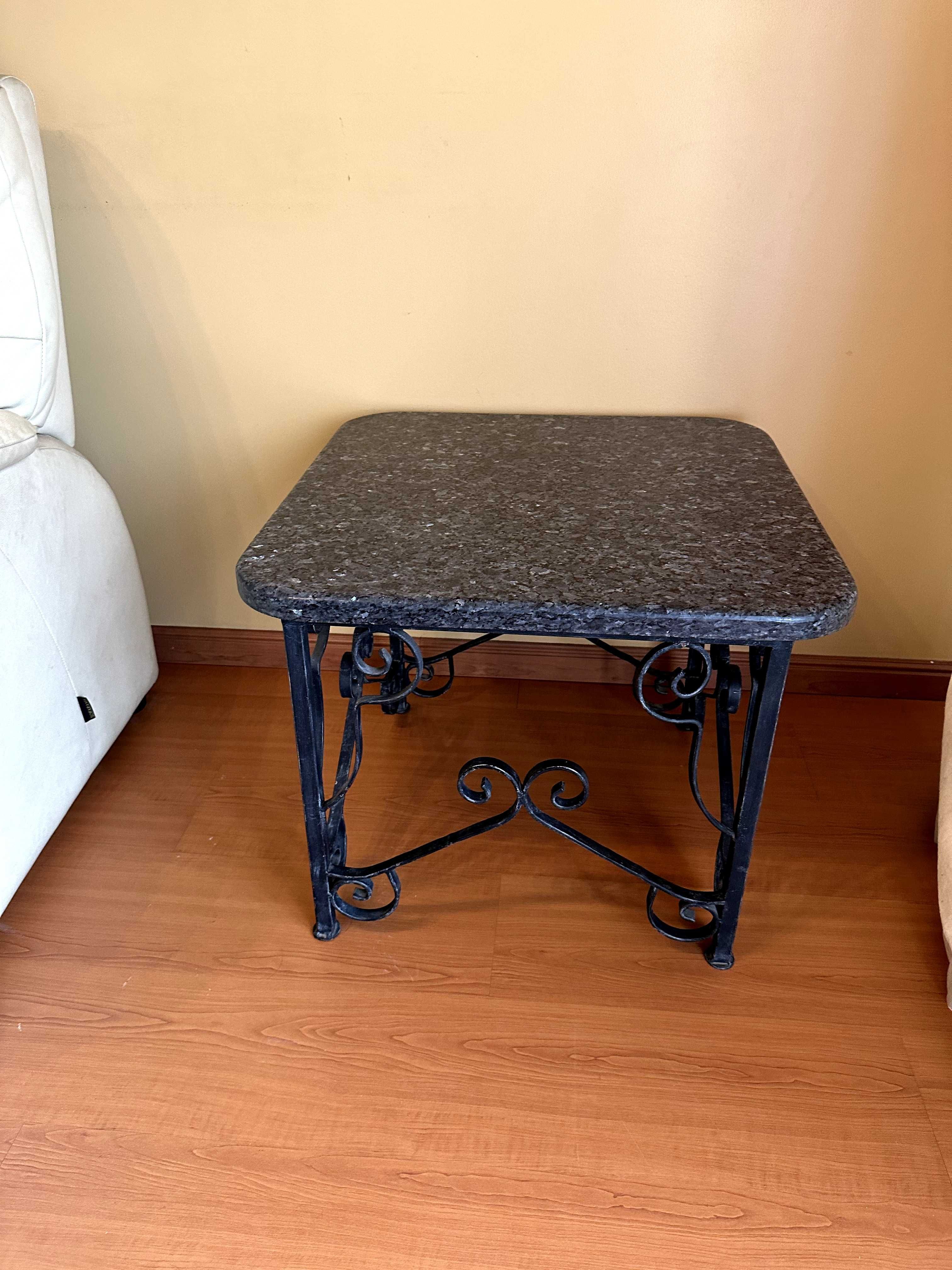 Vintage granite tables. Unique items. Singer table