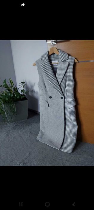 Kamizelka/płaszczyk Reserved r. 34/ wełna