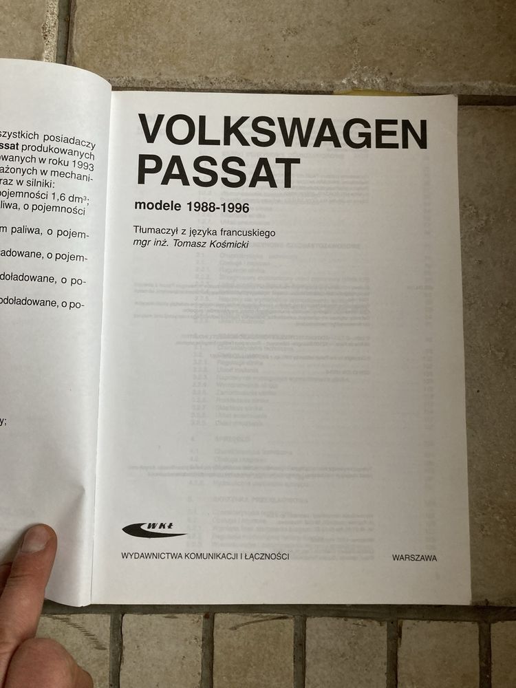 Książka Volkswagen Passat poradnik praca zbiorowa