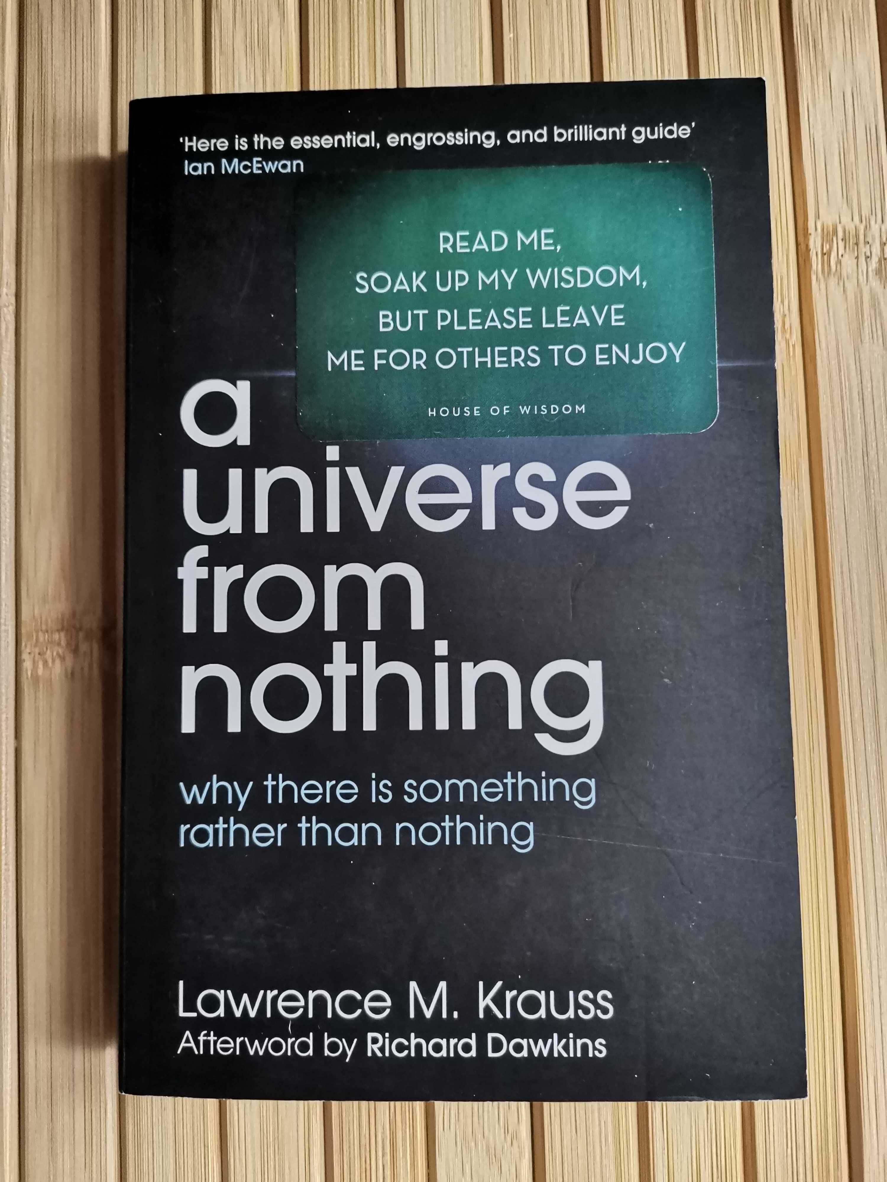 Krauss A universe from nothing Real foto