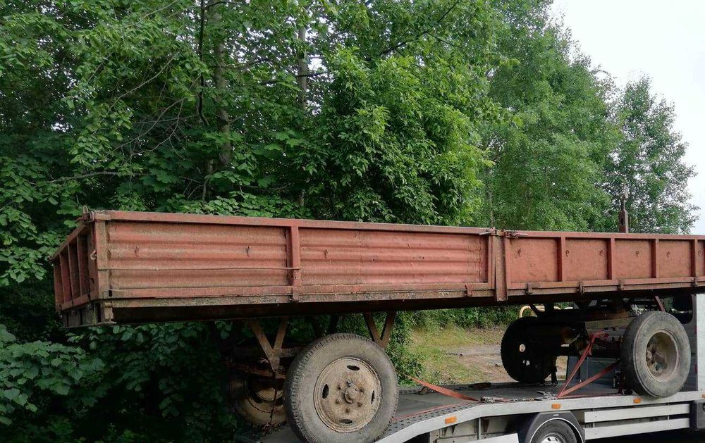 Przyczepa dłużycowa (m.in. do bel)