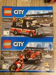 Lego City 60084 Transporter Motocykli