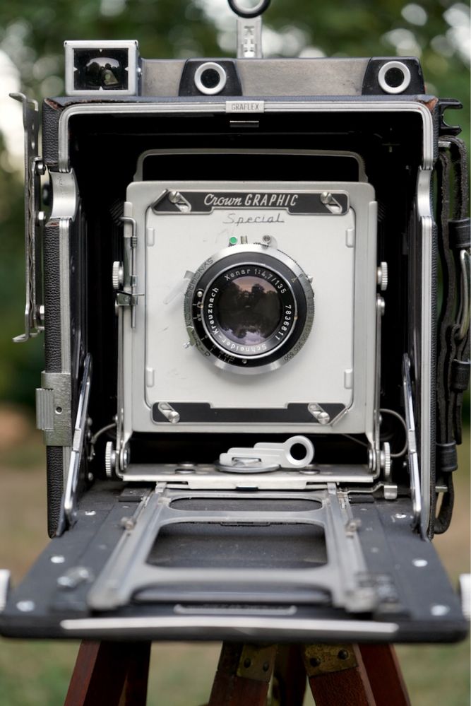 Aparat GRAFLEX Crown Graphic Special XENAR 4,7/135mm Stan BDB