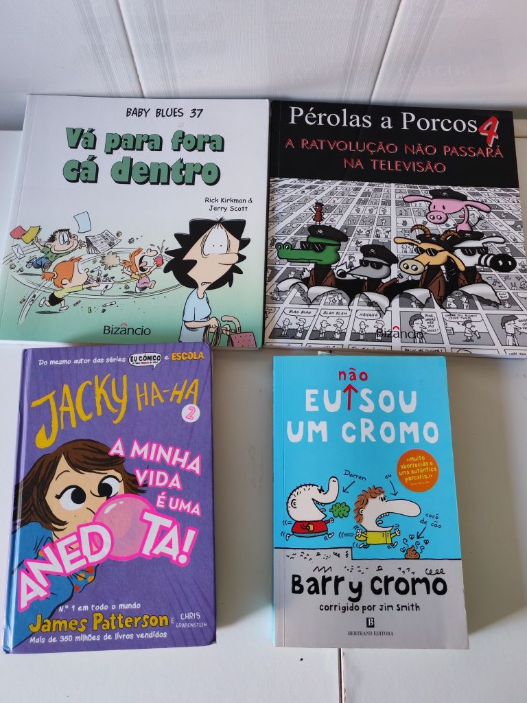 Vários livros juvenis
