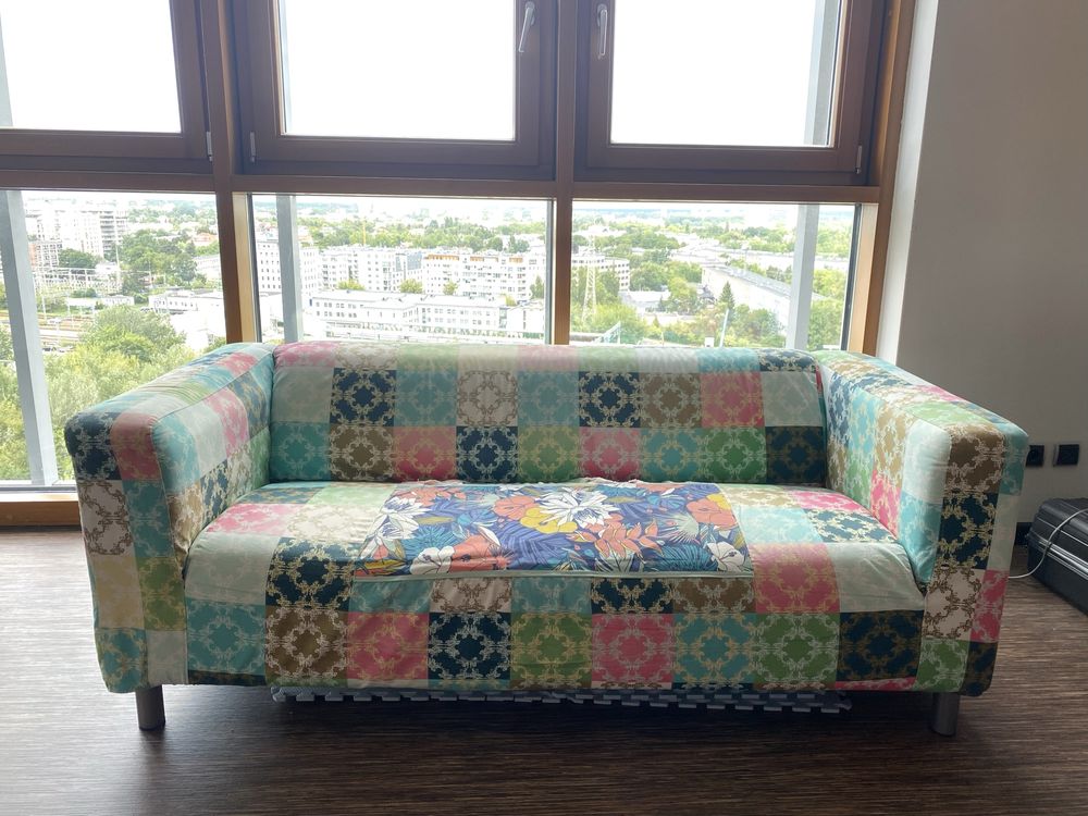 Kanapa Ikea Klippan PatchWork