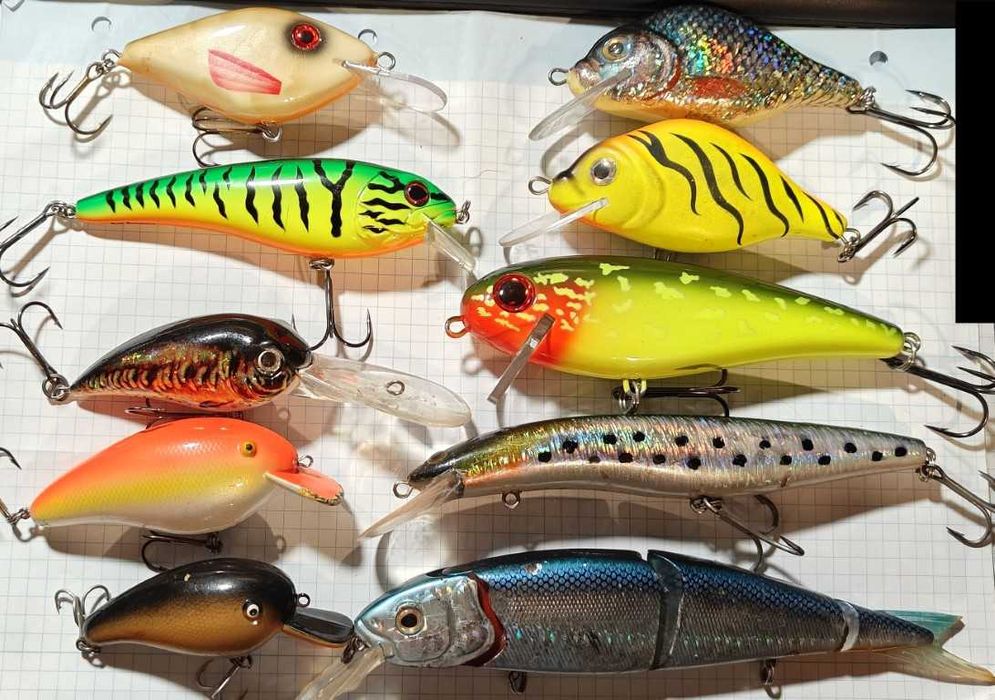 P. Westin Rawbite, Jaxon, Kamatsu, Savage Gear, Strike pro   handmade