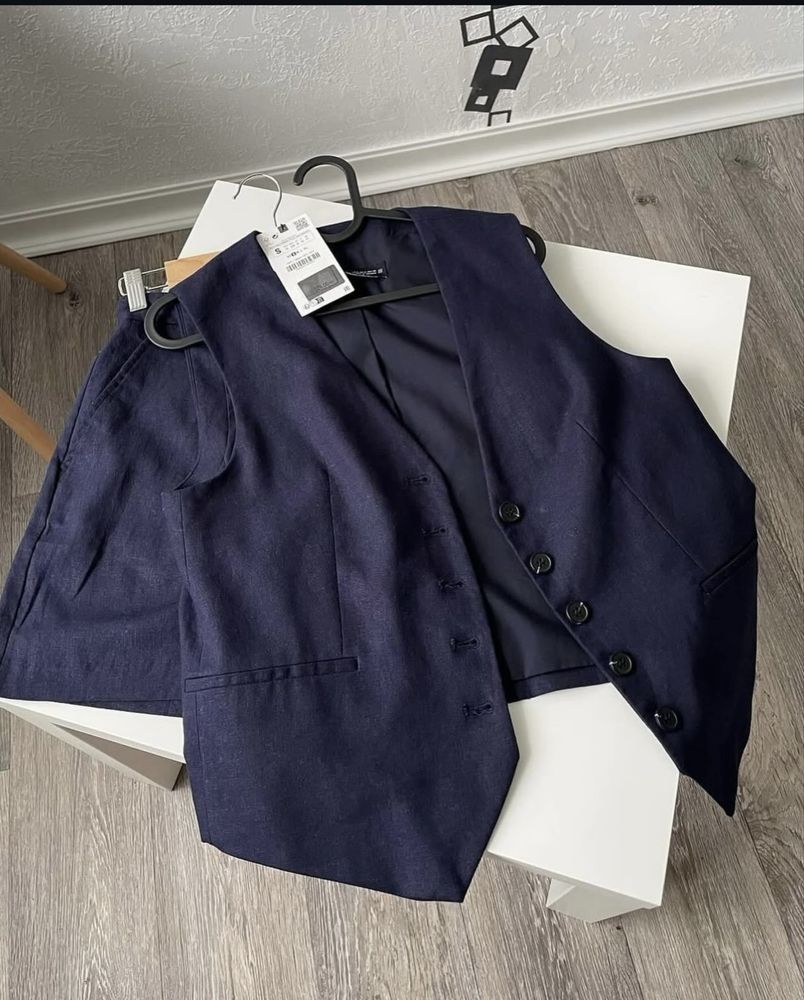 Костюм ZARA лляний