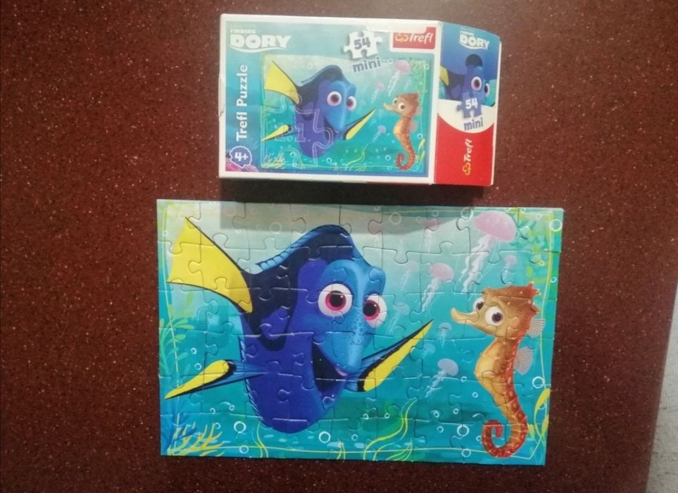 Пазли дитячі puzzle, trefl Дорі, Міньон, пазл на магніт на холодильник