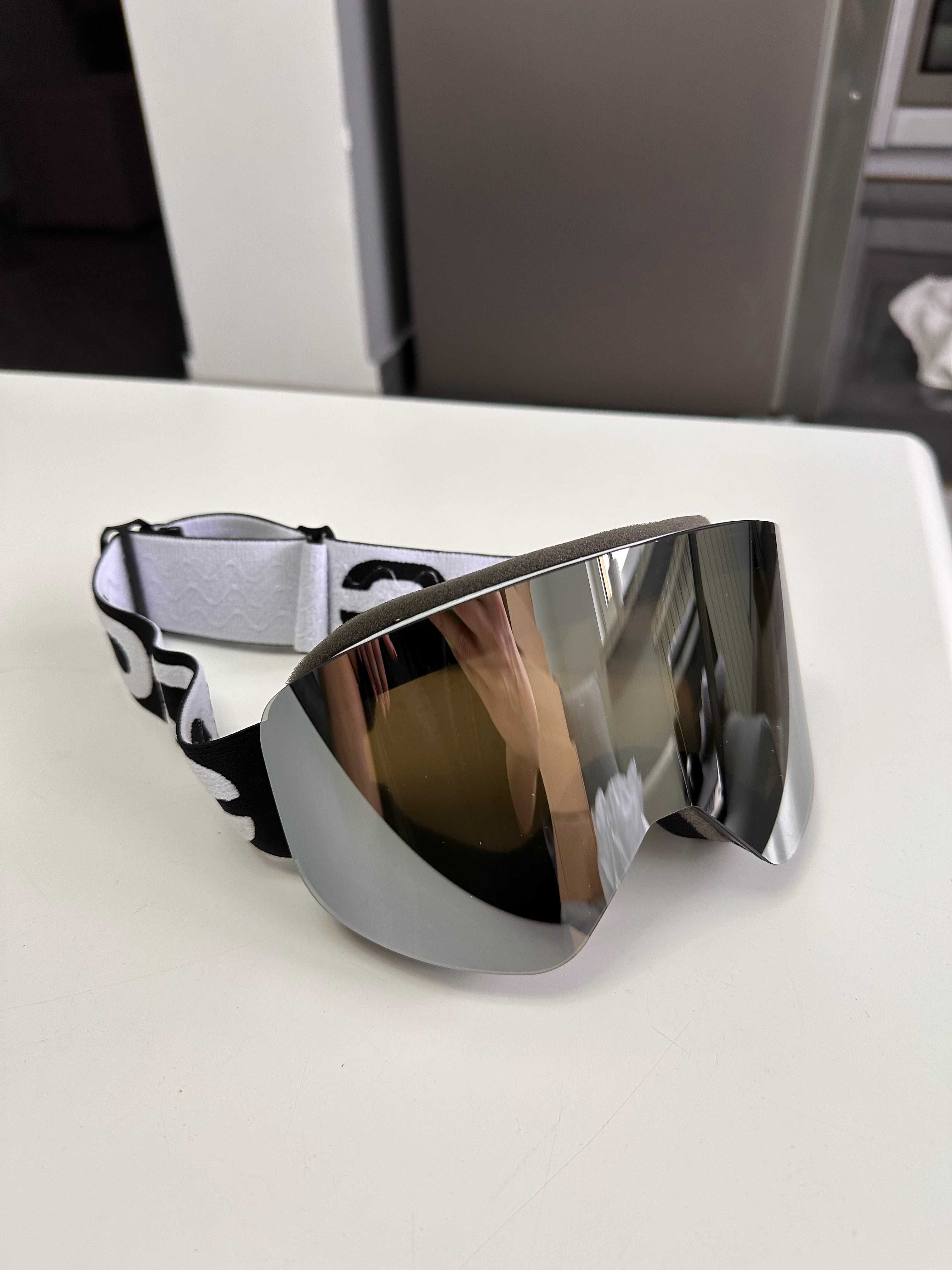 Gogle POC Narciarskie Filt uv-400 Kolor CZerwony