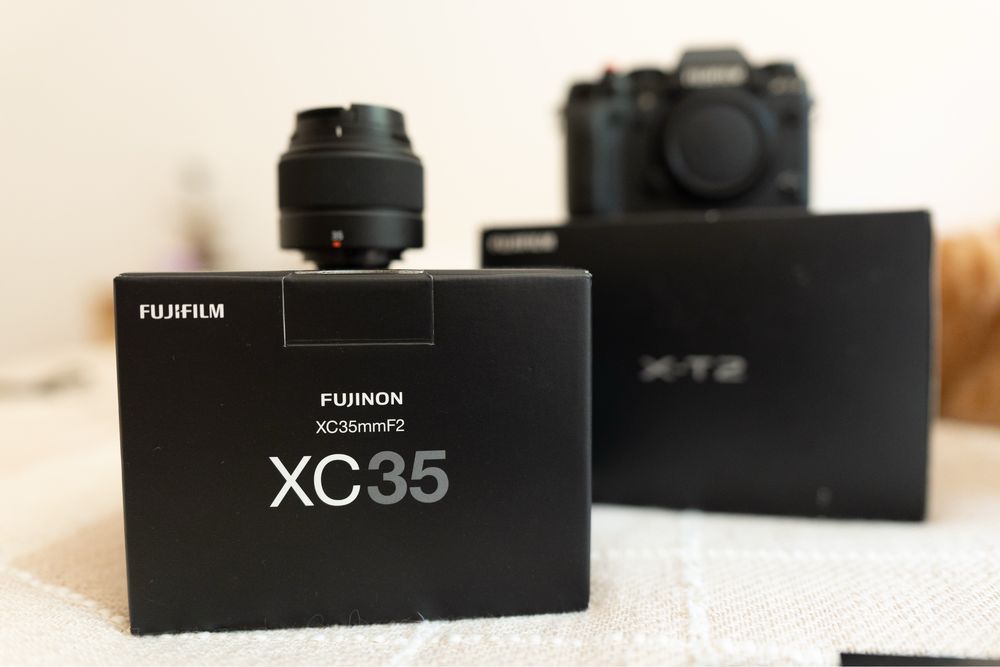 Fujifilm tx2 com lente