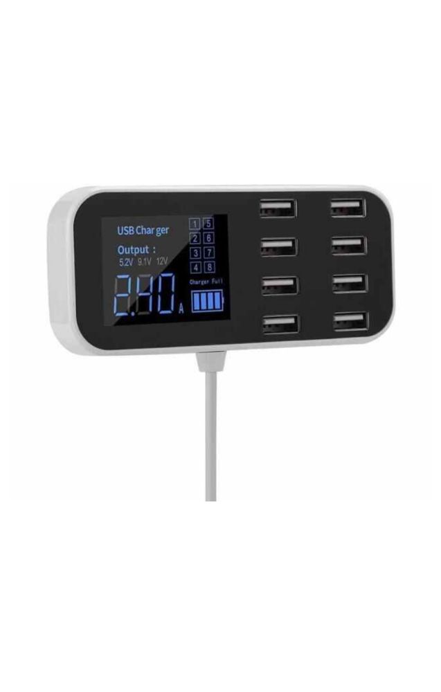 Ultra - Think 8 port USB display charger