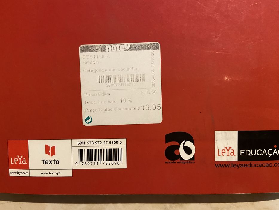 SOS Física 10.°ano Texto Editores