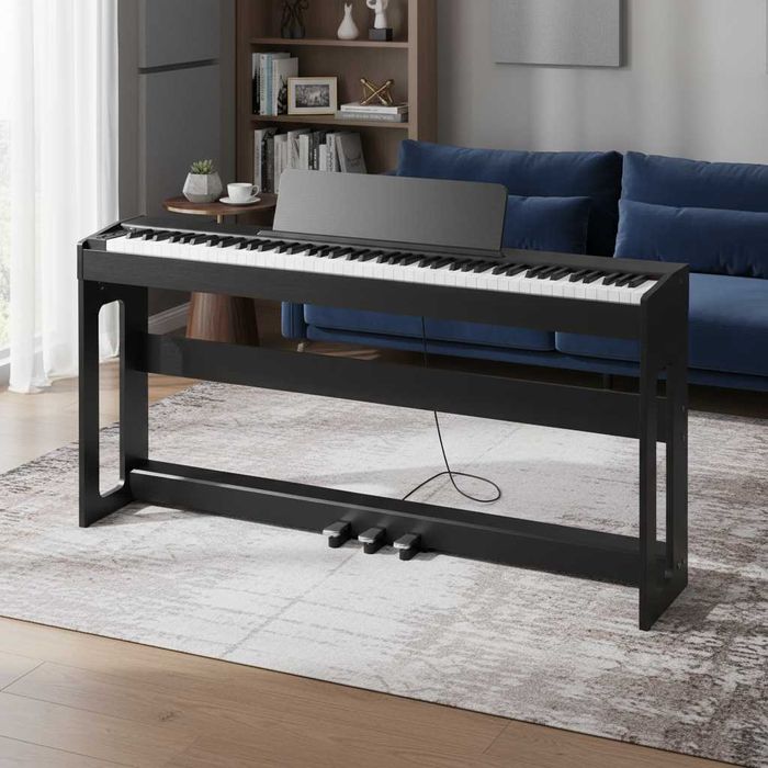 NOWE!Pianino cyfrowe 88 klawiszy–w pełni ważona, Bluetooth/MIDI,stereo